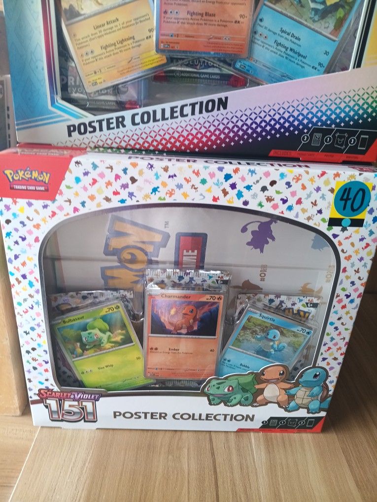 Pokemon Prismatic And 151 Poster Collection