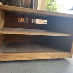 Desk With File Cabinet 