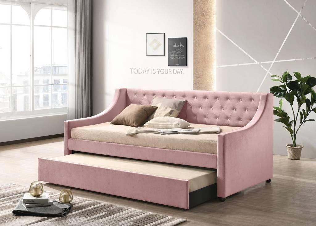 Pink Daybed With Mattresses