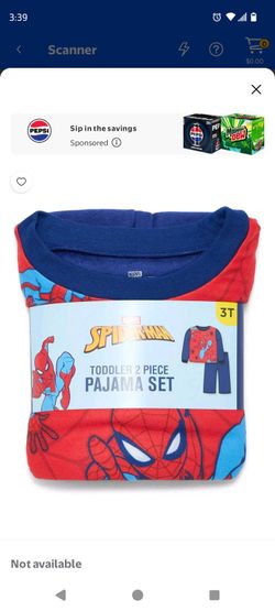 Spider man pajamas size 2t slippers 11/12