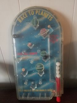 Race to planets vintage game