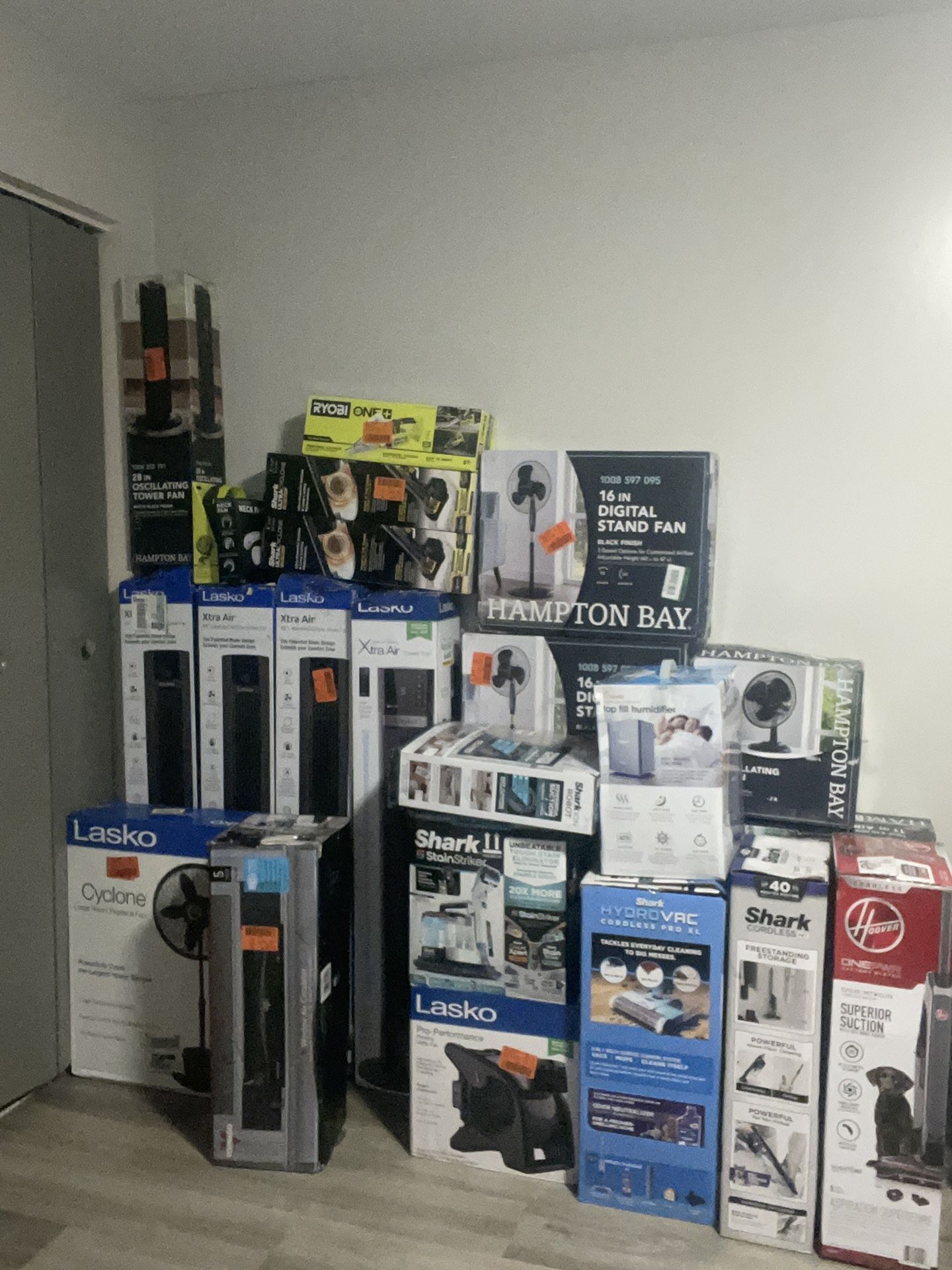 All Types Of Fans & Vacuums For Sale