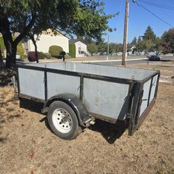 2002 Eagle Utility Trailer 8x5 Foot Bed