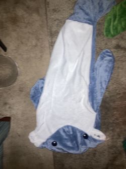 Shark sleeping blanket full body for kids