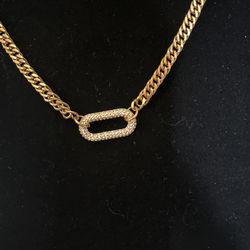 Stainless Steel Gold Color Choker