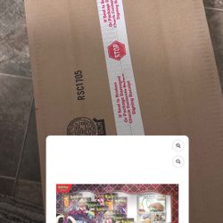 Pokemon Paldean Fates Great Tusk ex & Iron Treads ex Collection Box 