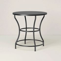Nolina 27.5" Round Bistro Patio Dining Table, Outdoor Furniture - Opalhouse designed with Jungalow