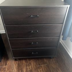 Dark Brown/Black Dresser
