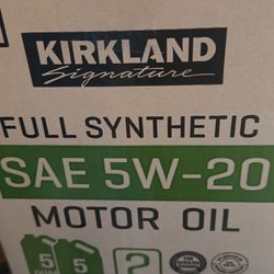 Kirkland Signature 5W-20 Full Synthetic Motor Oil 5-qt, 2 Pack