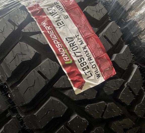 4 Brand New Tires 285/70/17 LT Land Spider Tires
