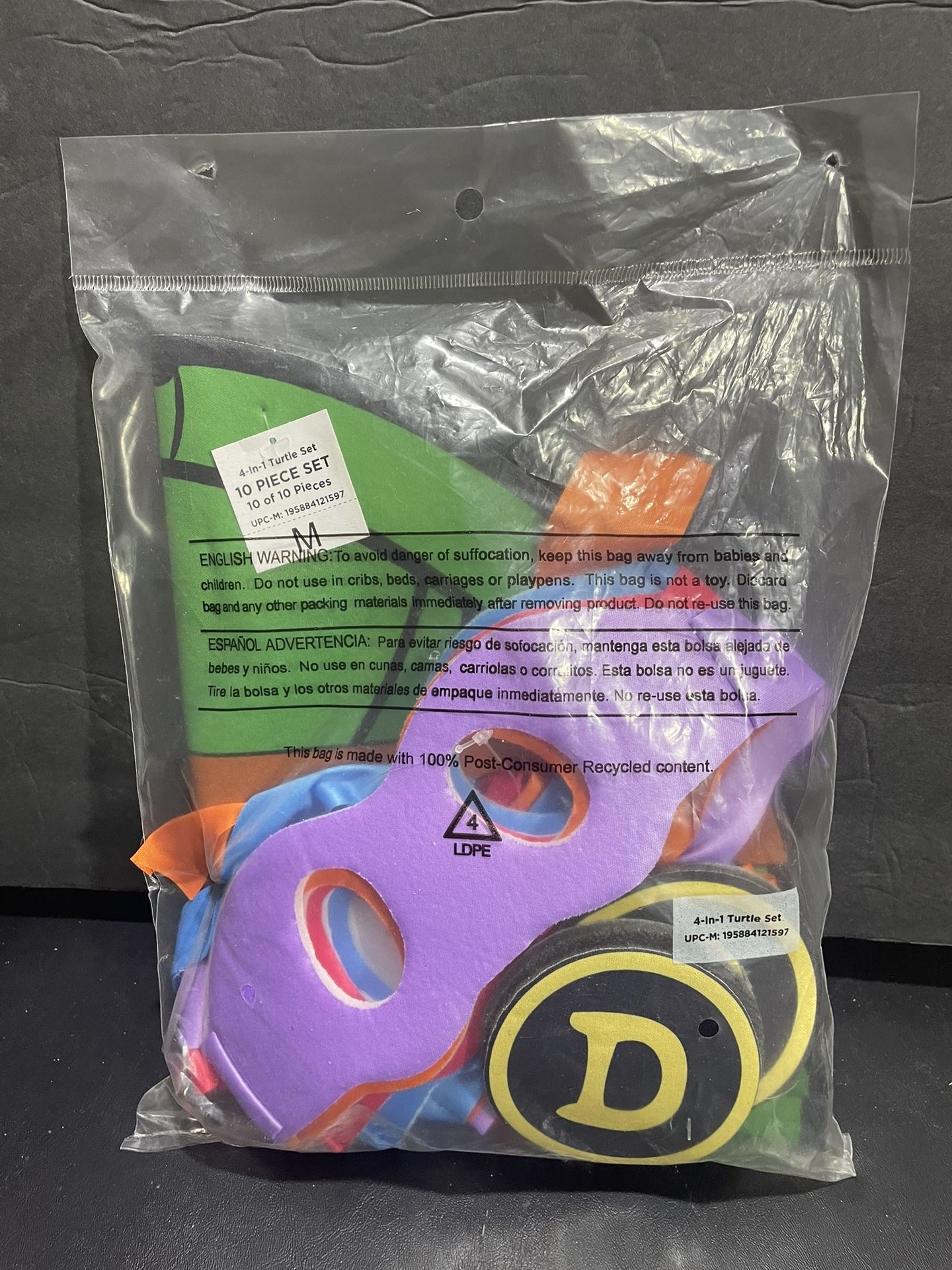 Teenage Mutant Ninja Turtles® 4 in 1 Kit 10 piece set brand new in package