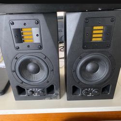 Adam A3X Studio monitors 