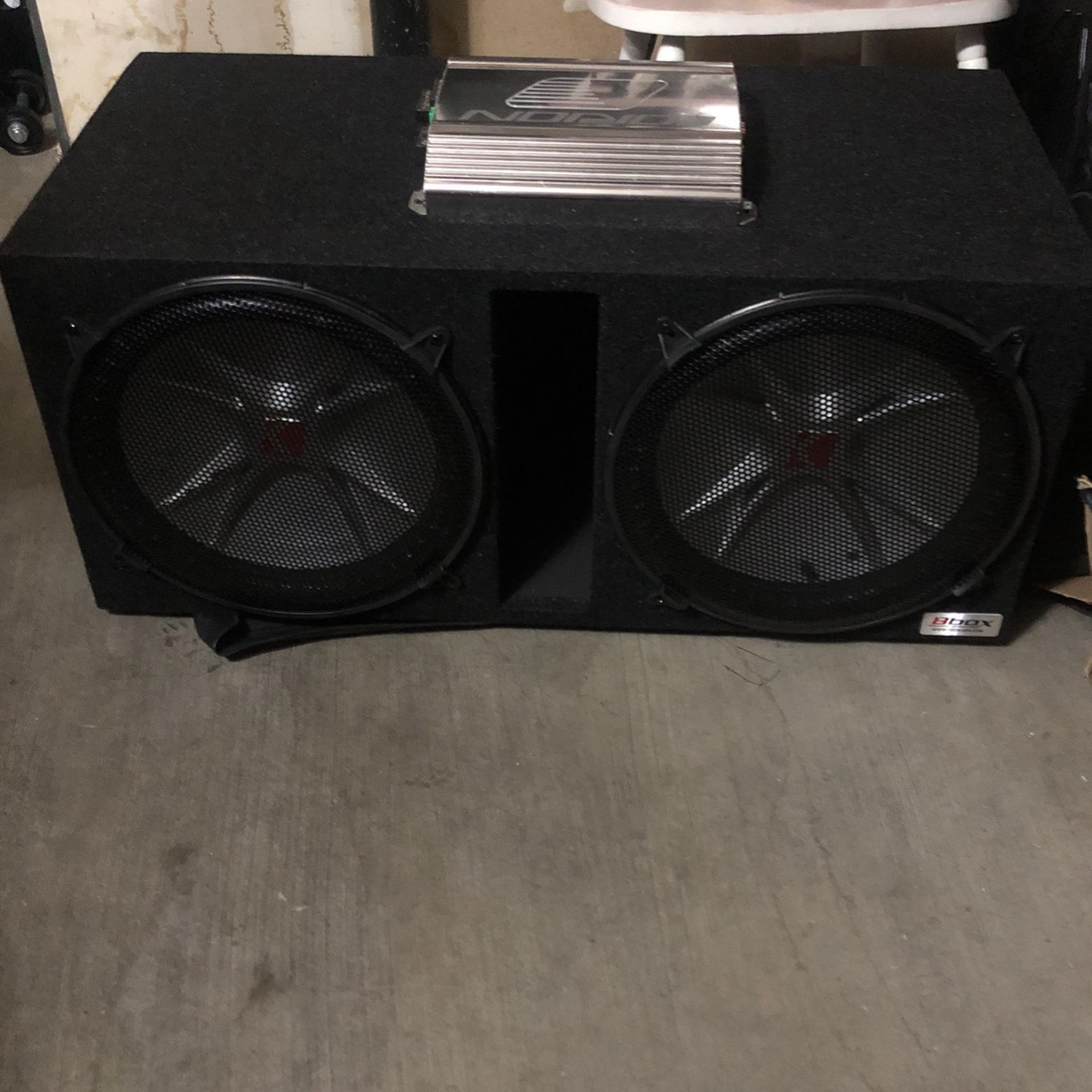 15’ Subwoofers (Kickers) Brand New Atrend BBox