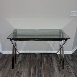 Glass Desk 