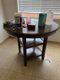 Table and chairs