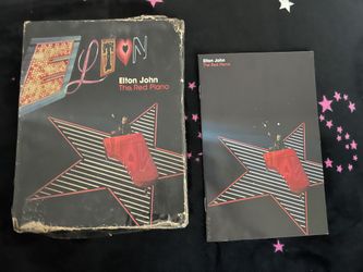Sir Elton John ‘The Red Piano’ Documentary (concert) CD’s/DVD
