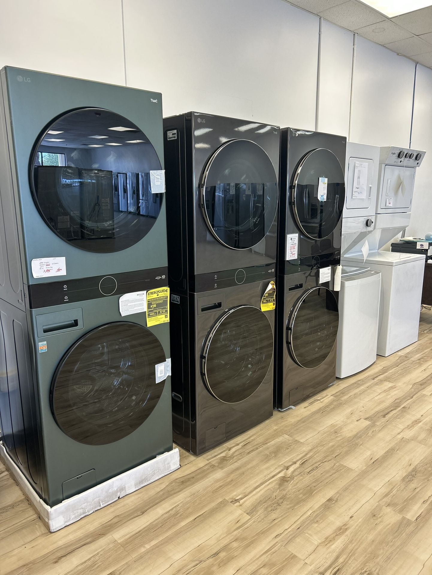 LG And Whirlpool Laundry Centers Available In All Sizes And Model