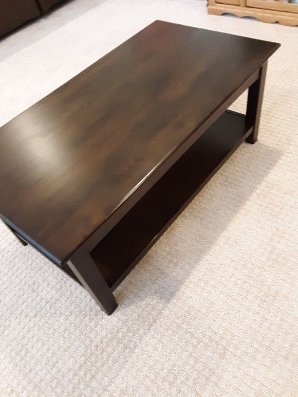 Hardwood Coffee table 