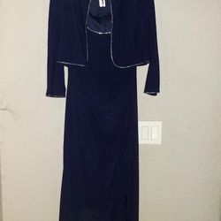 Gown With Jacket Size 8