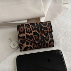 Leopard wallet