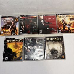 PlayStation 3 games lot