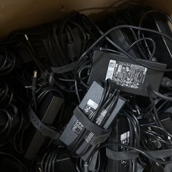 Lot of 100 Dell 130w AC Adapters with power cords 