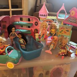 Barbie Chelsea And Friends Bundle 