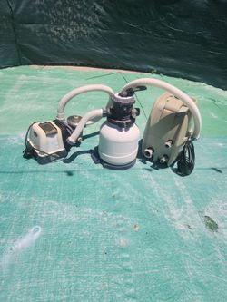 Is a combo small pool heater pump an filter