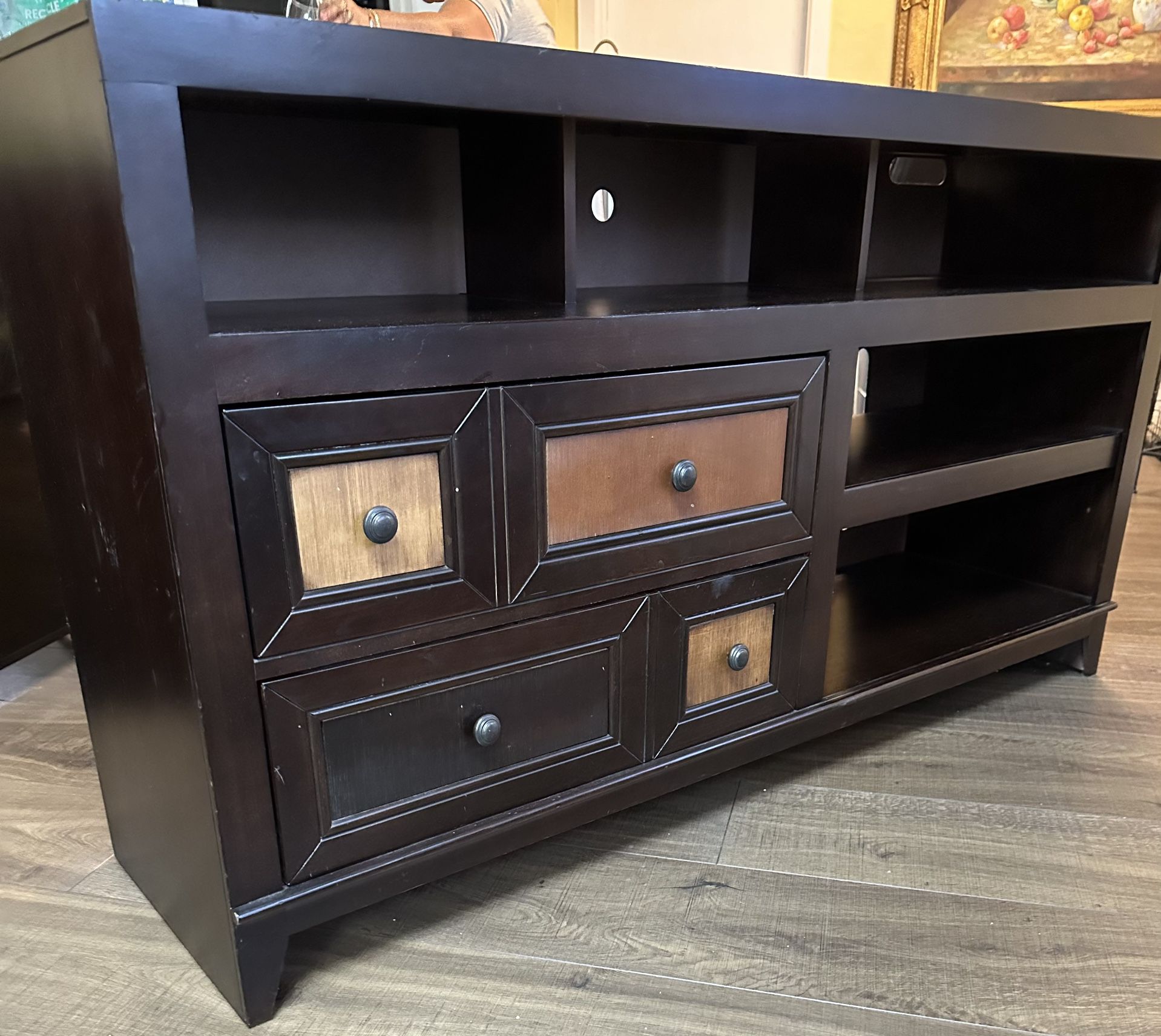 TV Stand  33” H. 60 W