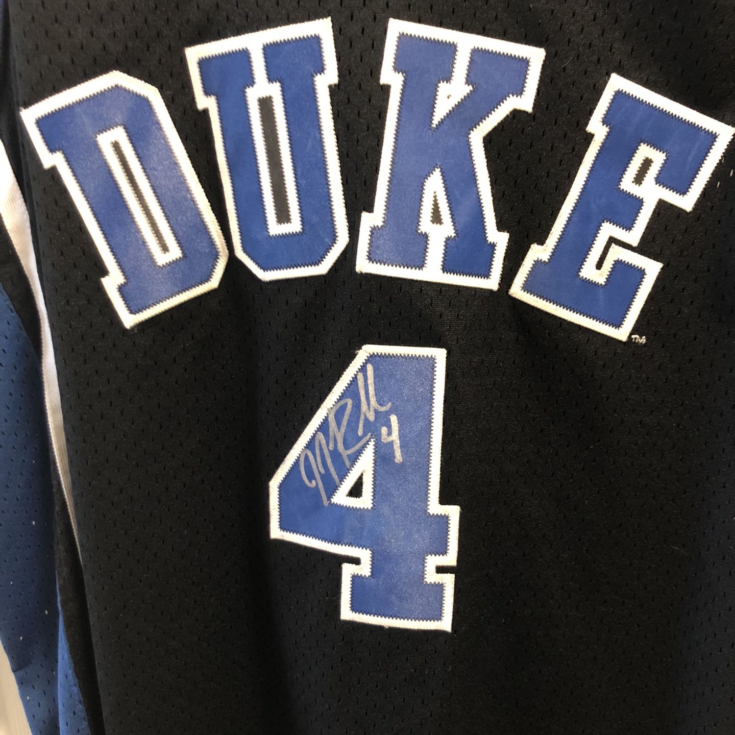 JJ Redick Autographed Duke Jersey Signed COA for Sale in Pompano