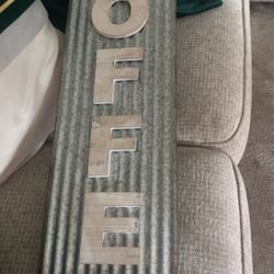 Coffee Metal Sign 