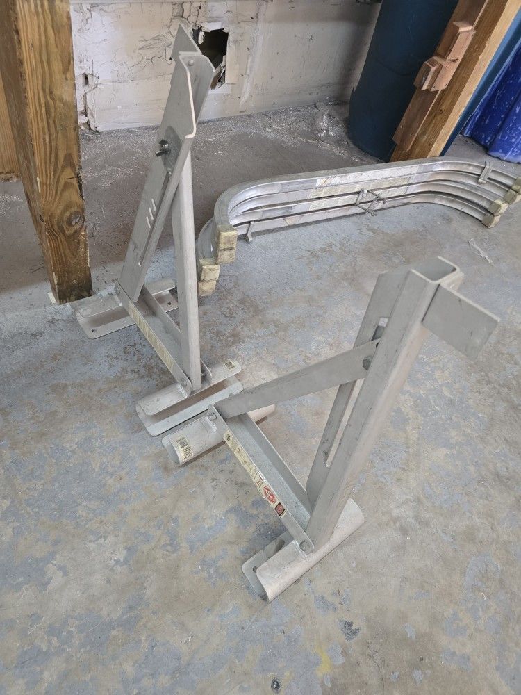 Extension Ladder Stand Outs And Bull Horns For 2nd Floor Work