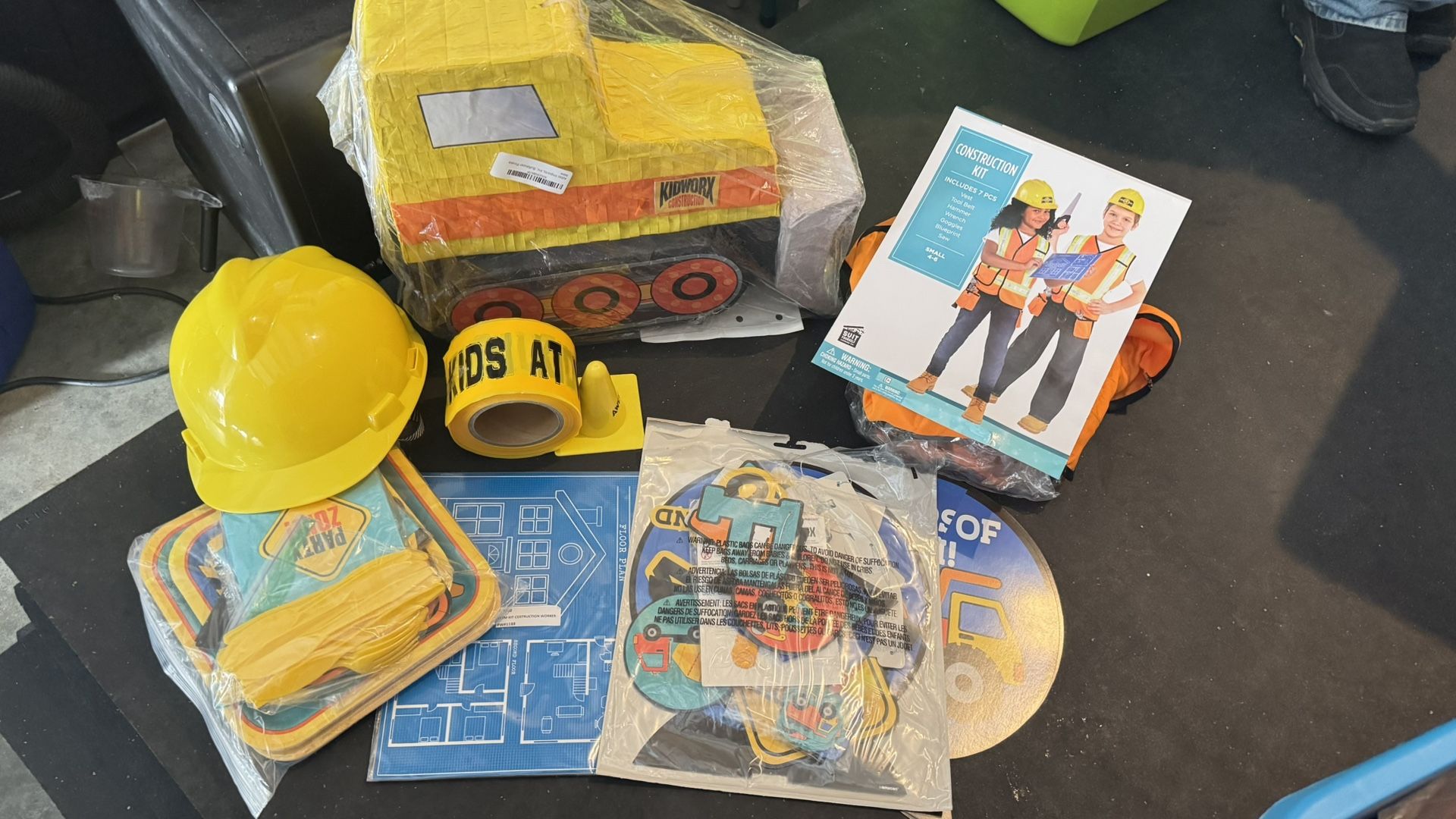 Kids Construction Party Decor