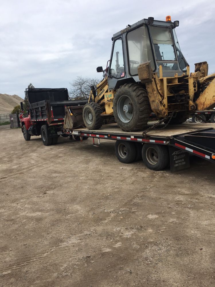Full Sized Backhoe For Hire With Operator 