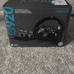 Xbox Racing  Game Wheel Setup