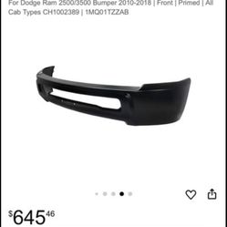 Dodge Ram Parts 2010-2018