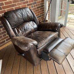 Leather Recliner 