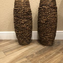 Hosley's Natural Materials Floor Vase