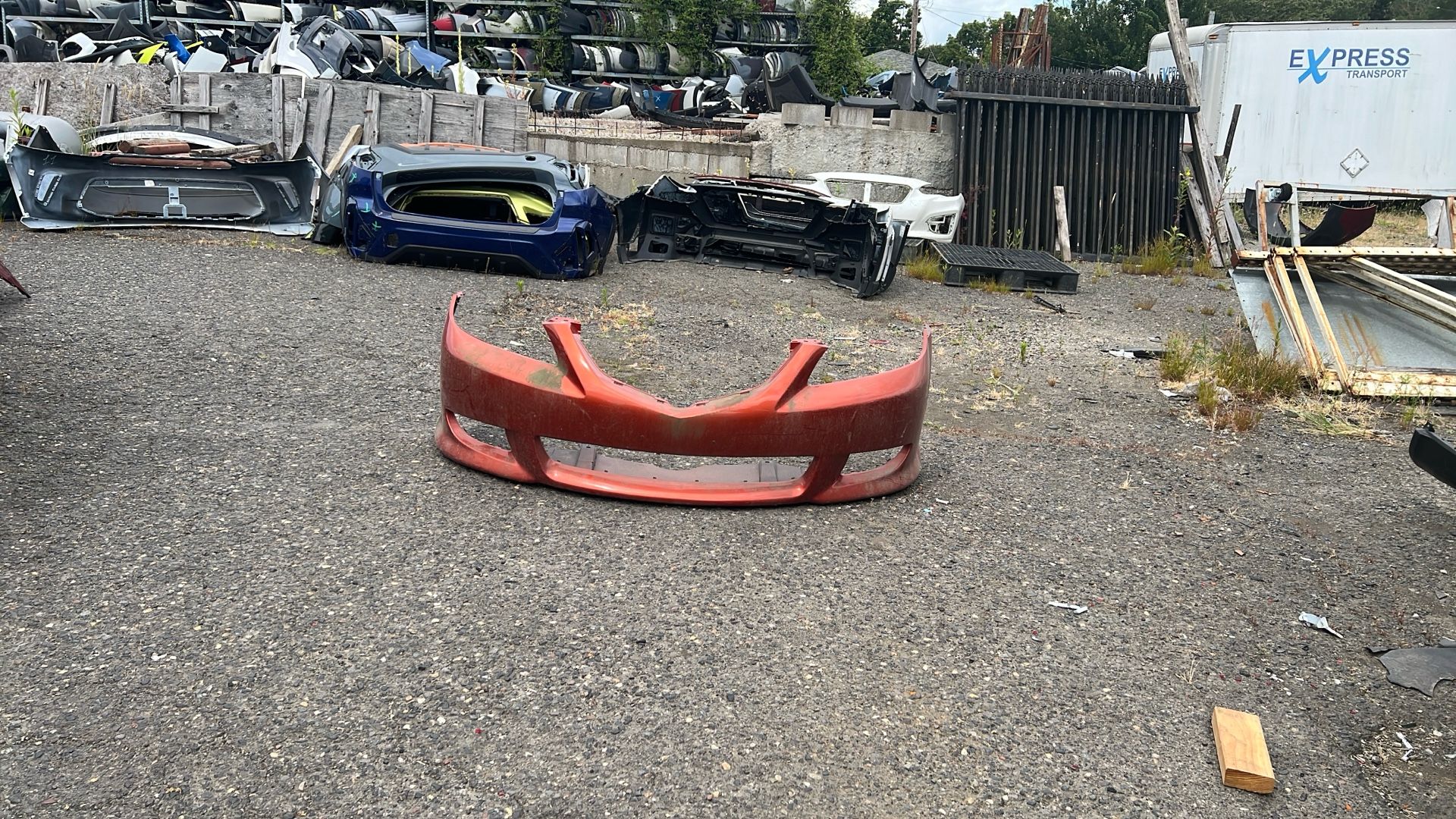 2003 To 2005 Mazda 6 Front Bumper #B588 MA1000 186