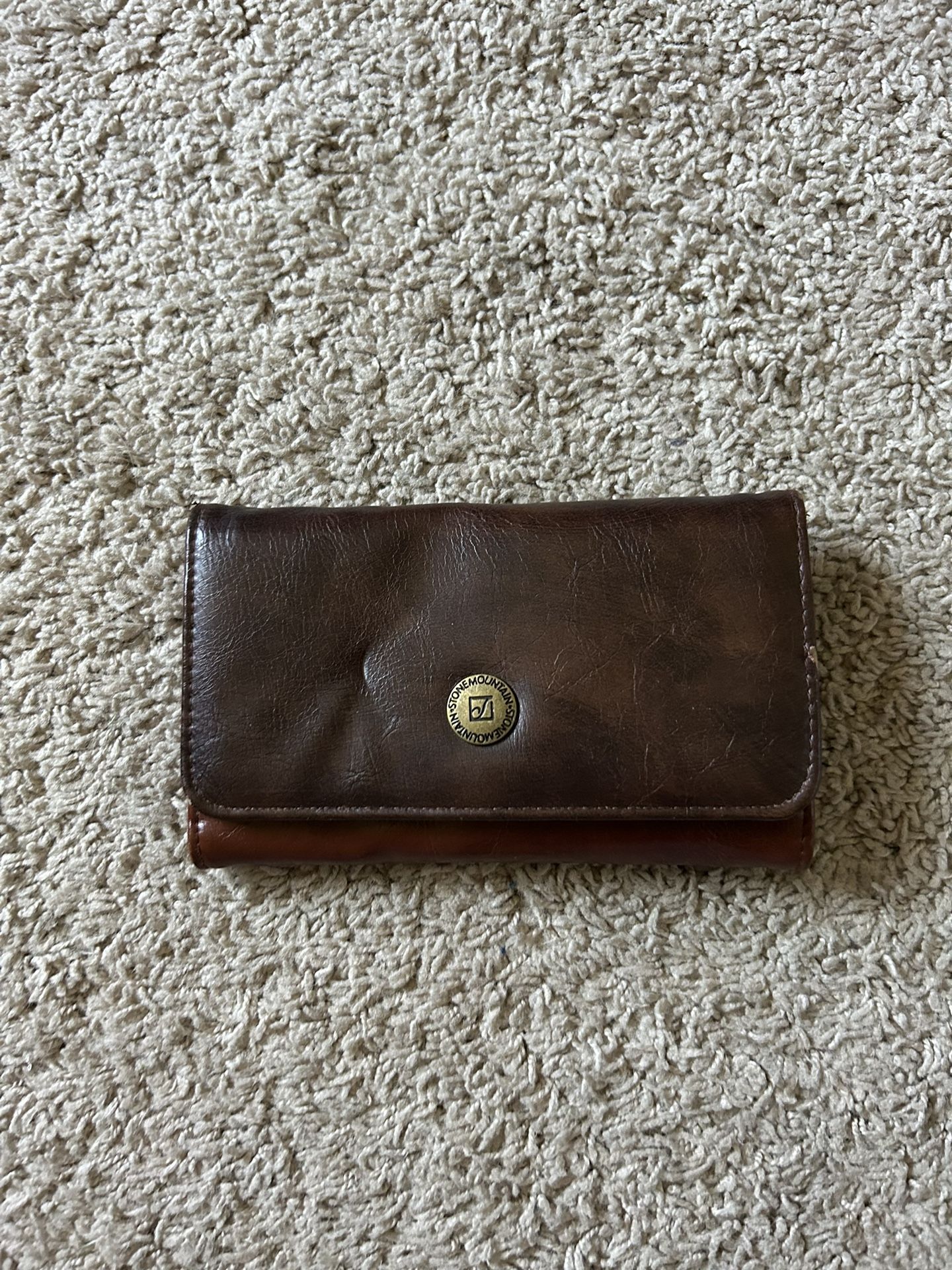 Stonemountain wallet, brown, multiple pockets