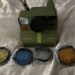 Polaroid Now+ Camera with Filters