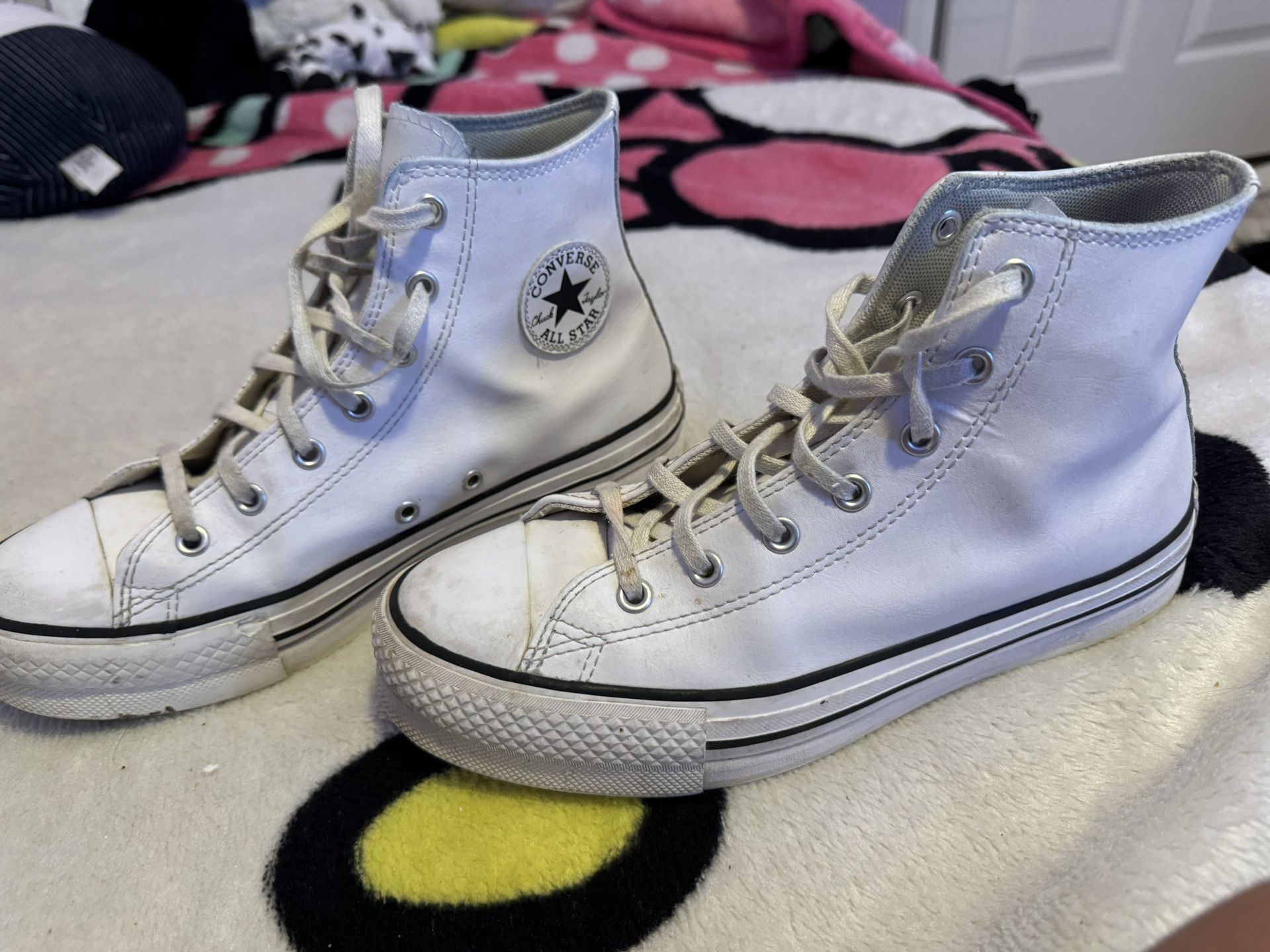 White Converse