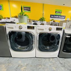 Jumbo Washer And Dryer No Credit Needed