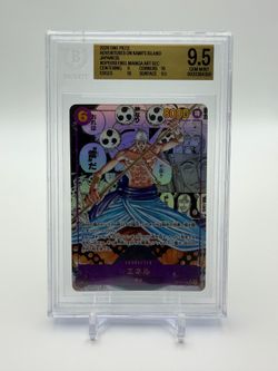 Enel Manga Art SEC OP15-118 BGS 9.5 Gem Mint Japanese One Piece Card