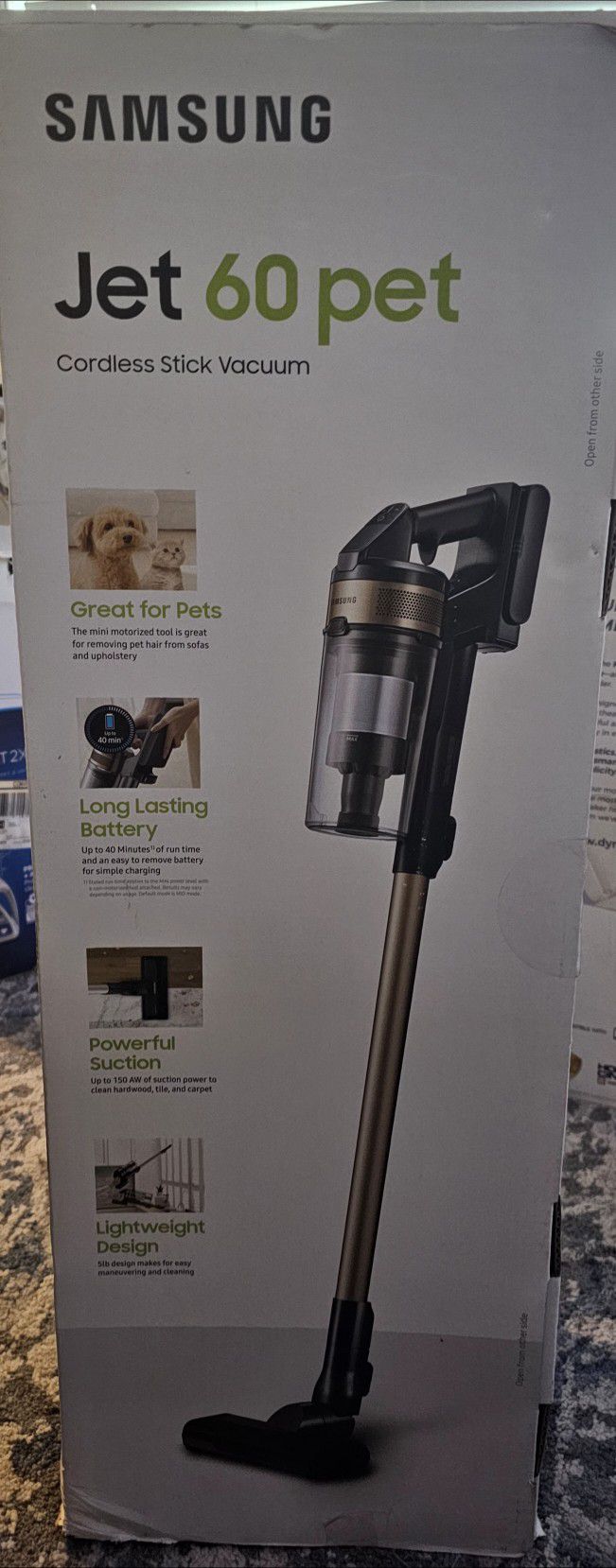 Samsung Jet 60 Pet Stick Vacuum 