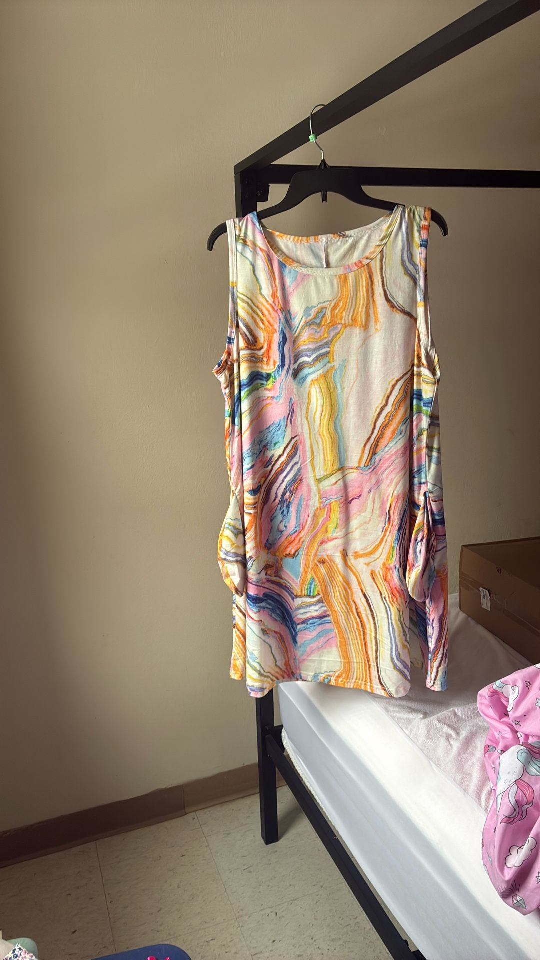 elescat Tie Dye Dress for Women