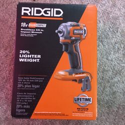 RIDGID 18v 3/8 IMPACT