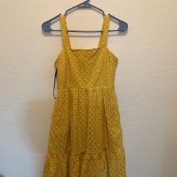 Small Yellow Summer Dress 