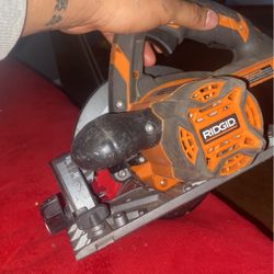 Ridgid 12in Cordless Saw 50 Obo