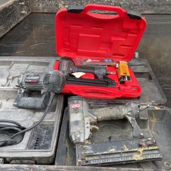 Assorted Air tools to Brad Allis one used one new I wrote a zip craftsman home repair glue gun kit new